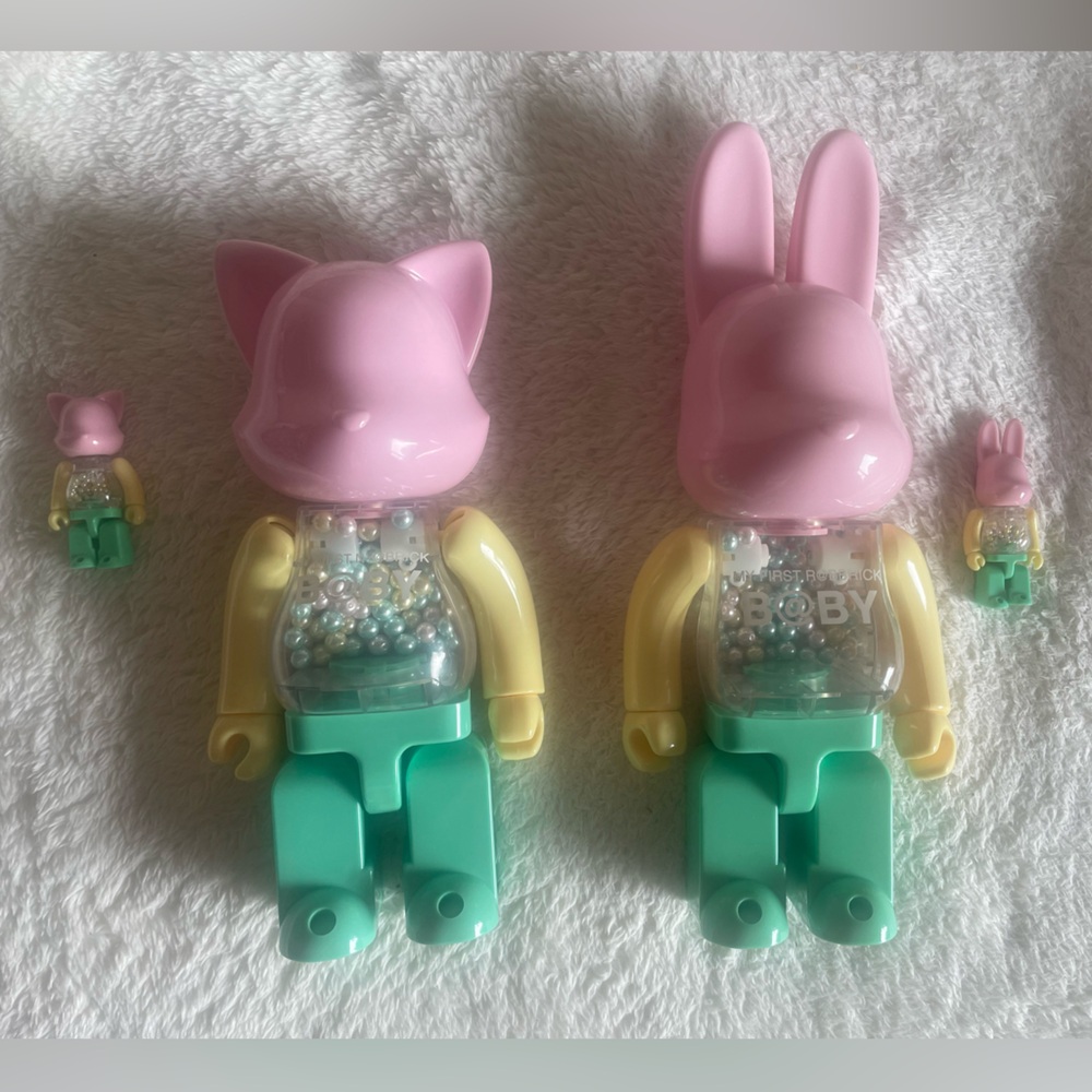 R@BBRICK Pastel Animal Figure Set (4)